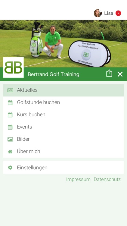 Bertrand Golf Training