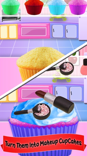 Princess Makeup Cupcake Maker! Desserts For Girls(圖3)-速報App