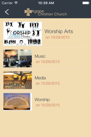 Agape Christian Church screenshot 3