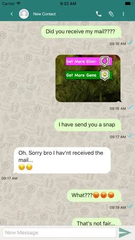 Game screenshot whatspoof  fake chat hack