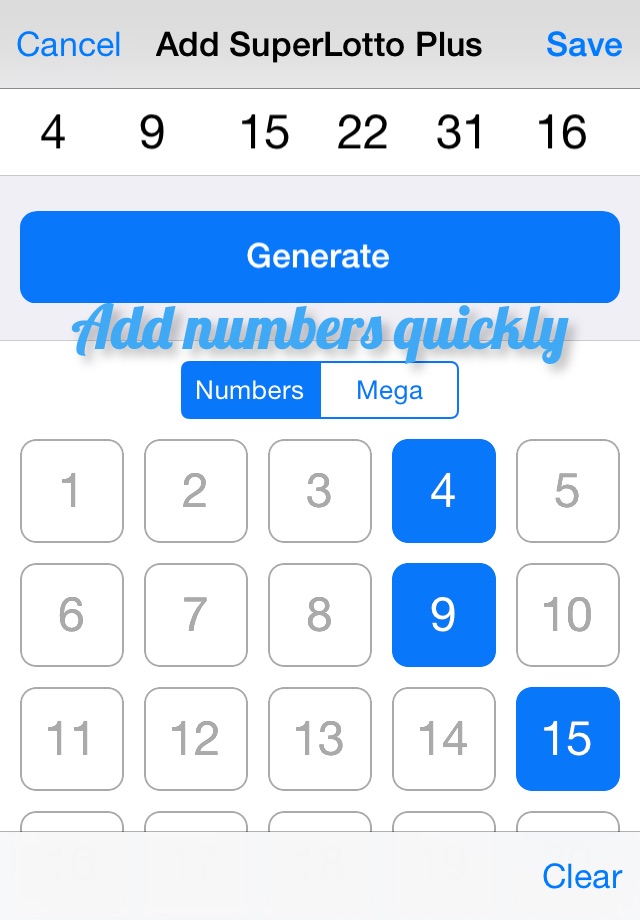 SuperLotto Plus Results screenshot 4