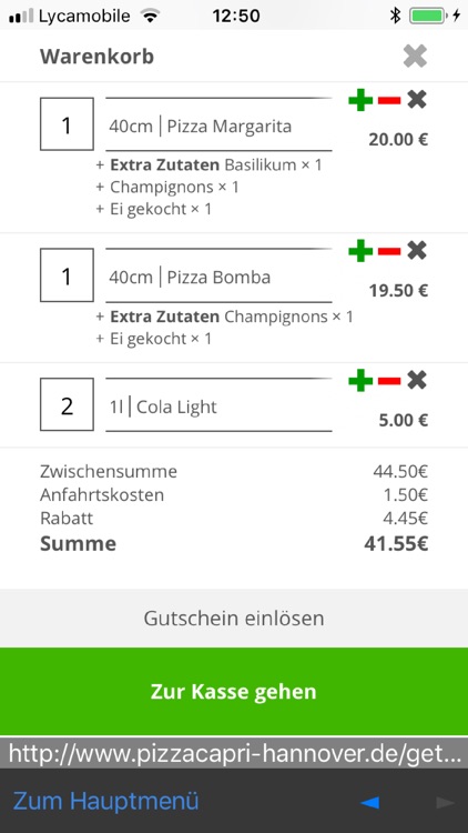 Pizzacapri Hannover screenshot-4