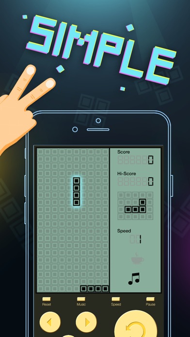 Brick Classic - Tetris game screenshot 2
