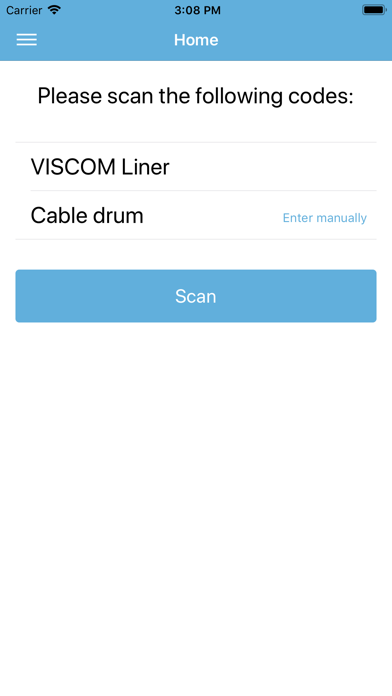 VISCOM Liner Scanner APP screenshot 2