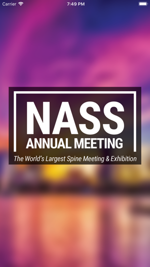 NASS 2018 Annual Meeting(圖1)-速報App