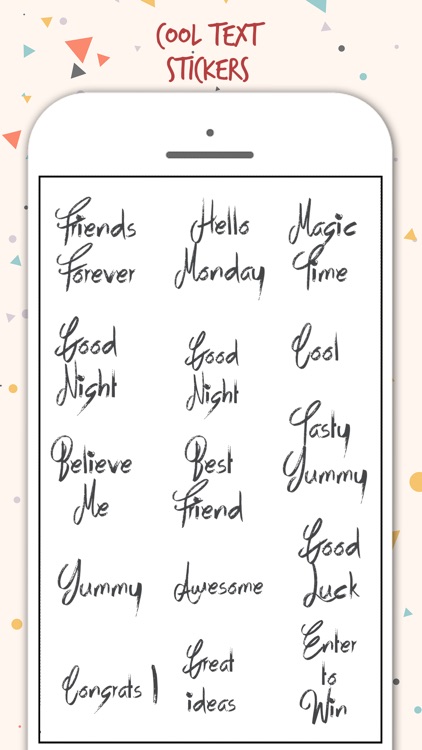 Typography Stickers screenshot-3