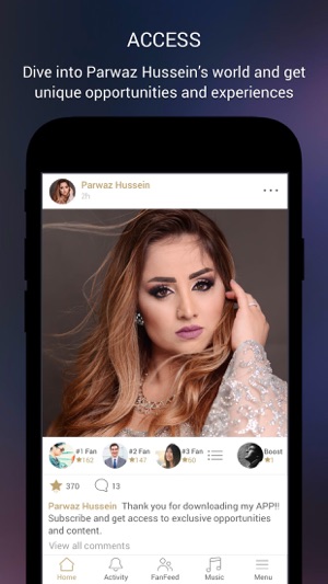 Parwaz Hussein Official App