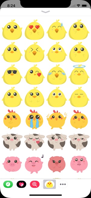 Cute Animal Stickers iMessage(圖3)-速報App