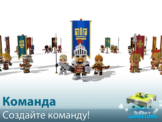 Craft Warriors на iPad