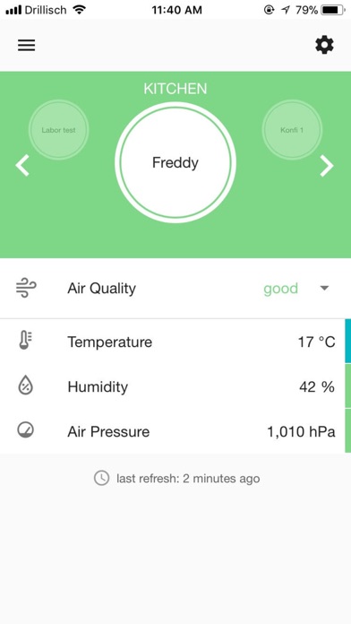 Indoor Air Quality Sensor screenshot 3