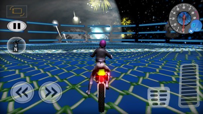 Expert Space Bike Ride 3D screenshot 2