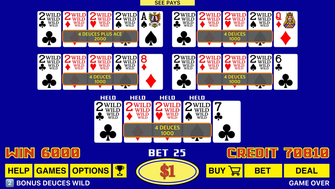 The Classic Video Poker Online Game Hack And Cheat Gehack Com