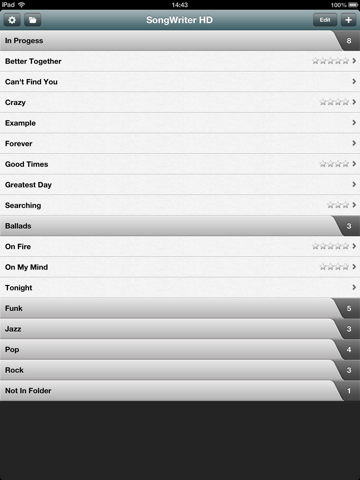 Song-Writer HD L: Write Lyrics - náhled