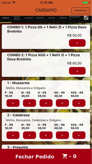 Mineiro Pizzaria screenshot 2