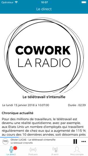 Cowork La Radio