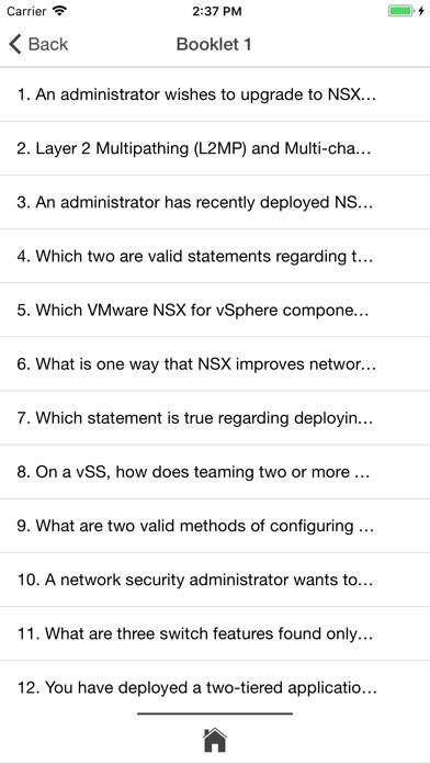 VCP6-NV (NSX 6.2) 2V0-642 Exam screenshot 3