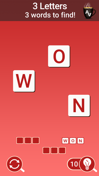 How to cancel & delete AnagrApp Cup - Word Brain Game from iphone & ipad 1