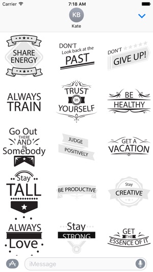 Positive Daily Message Stickers(圖2)-速報App