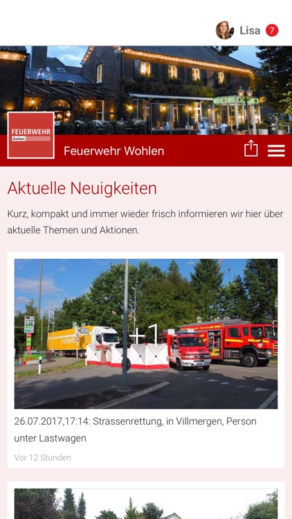 Feuerwehr Wohlen