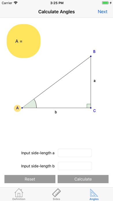 Trigonometry calc screenshot 4