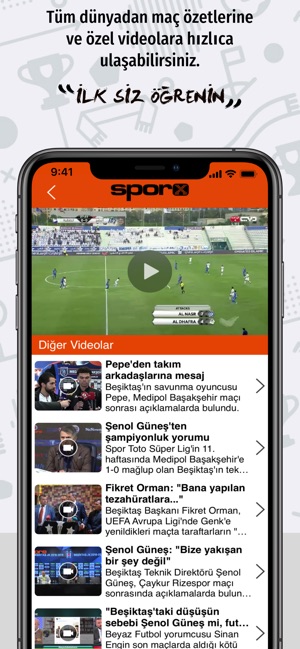 Sporx Spor Haber & Canlı Skor(圖3)-速報App