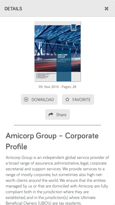 Amicorp screenshot 3