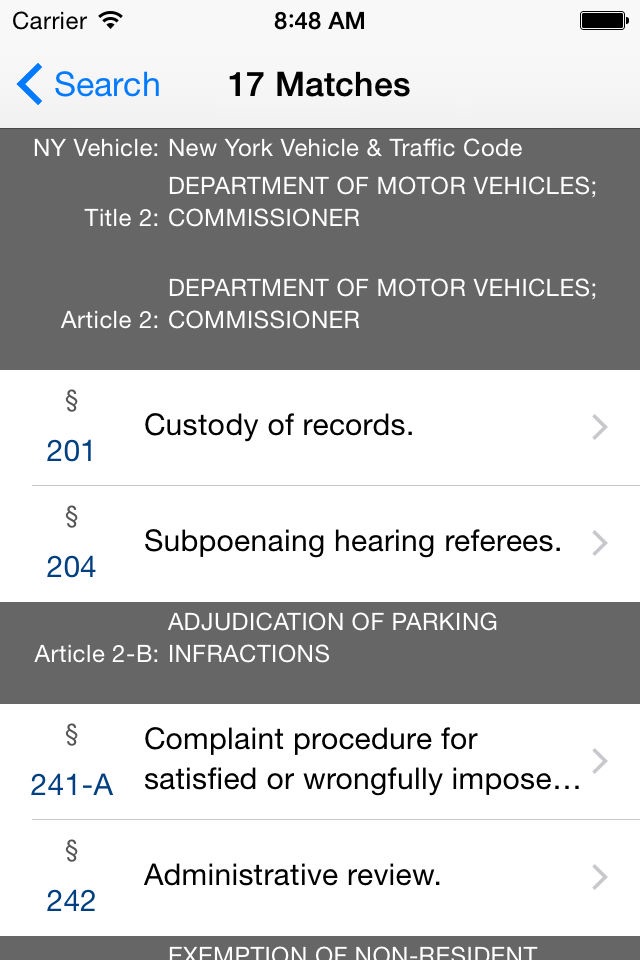 New York Vehicle and Traffic Code (LawStack Ser.) screenshot 3