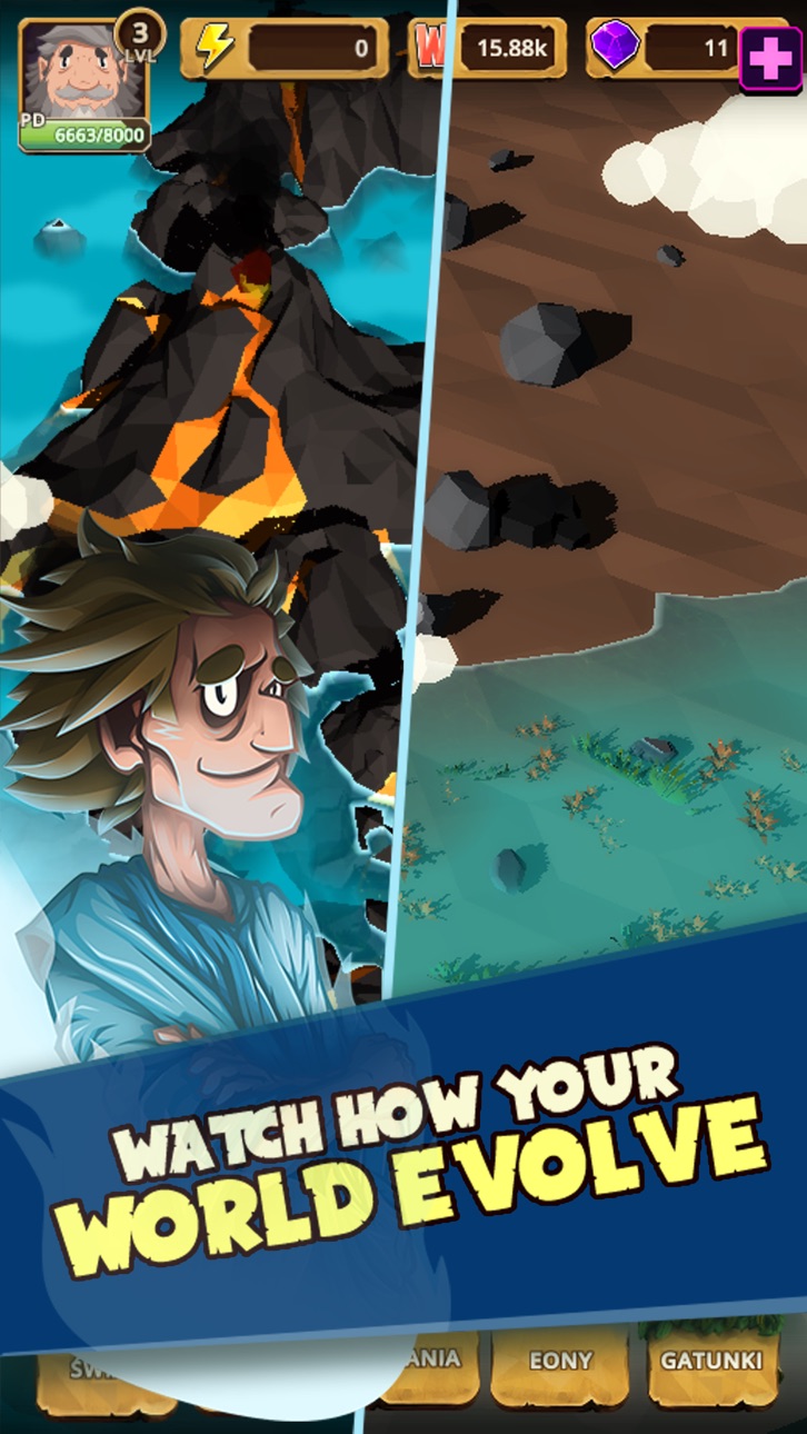 Almighty: God Idle Clicker Hack screenshot 3 - iOS game interface