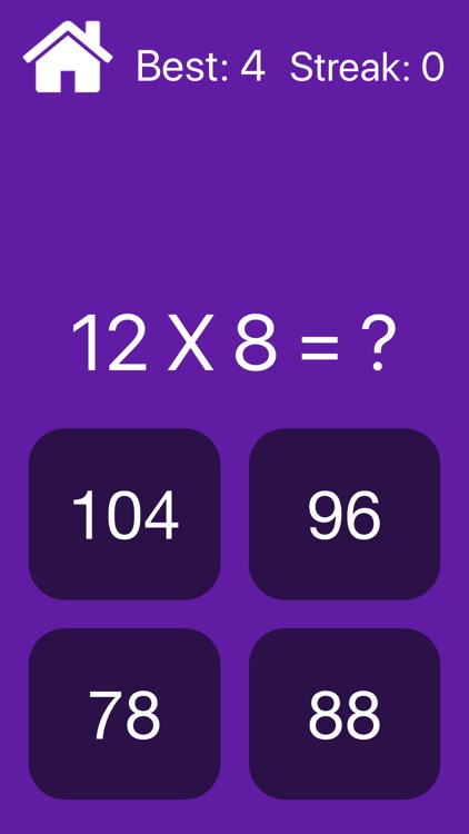 Times Tables - Multiplication