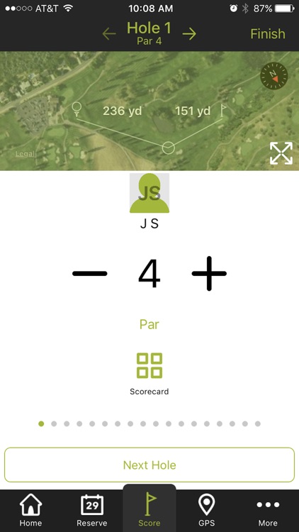 Valley View Golf Course - GPS and Scorecard screenshot-3