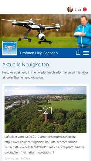 Drohnen Flug Sachsen(圖1)-速報App