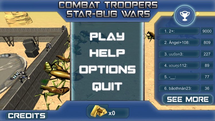 Combat Troopers Star Bug Wars