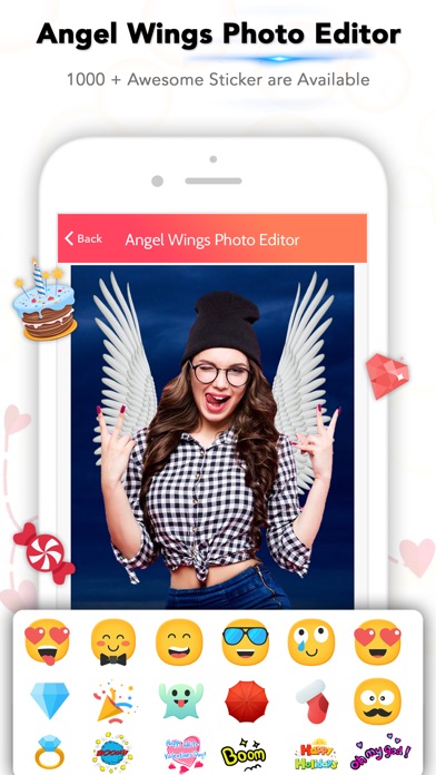Angel Wings Photo Editor screenshot 4