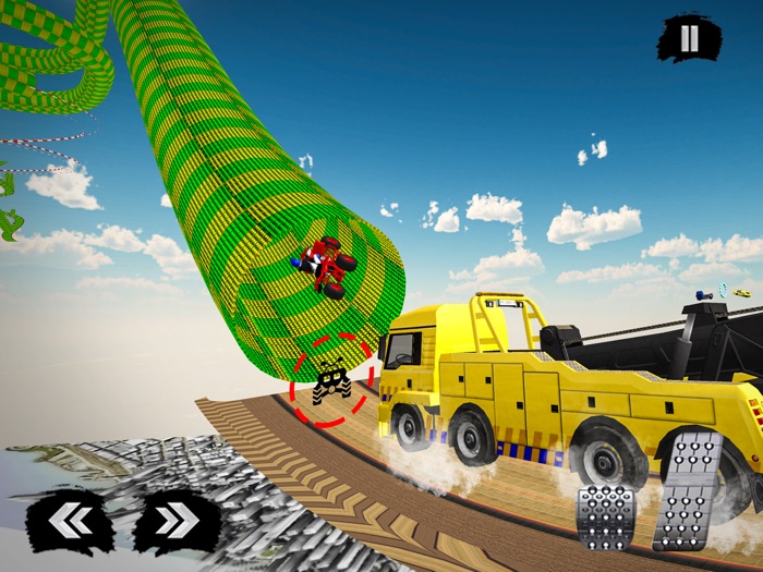 Extreme Car Jump Stunt Driving