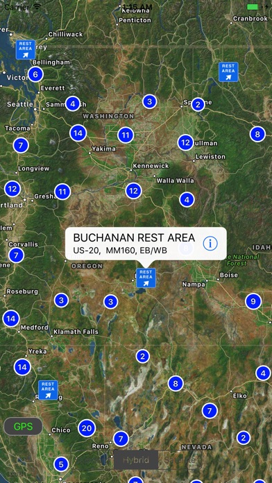Rest Areas – USA screenshot 2