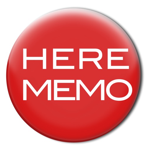 HERE MEMO :Record this place