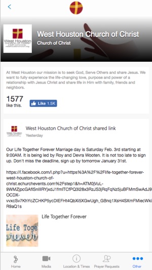 West Houston Church(圖2)-速報App