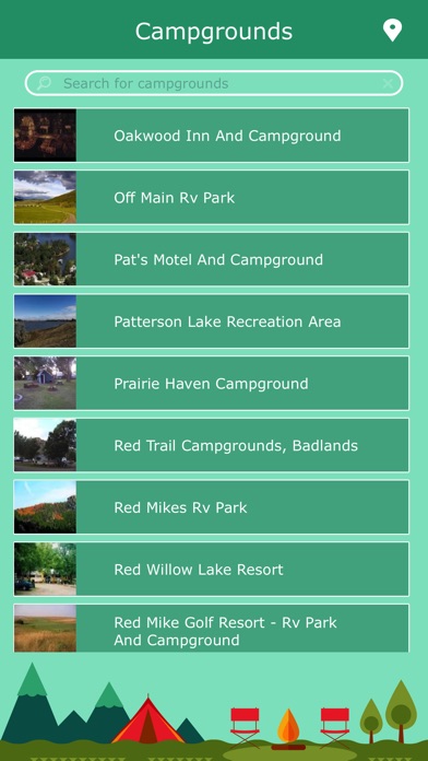 Campgrounds in North Dakota screenshot 2