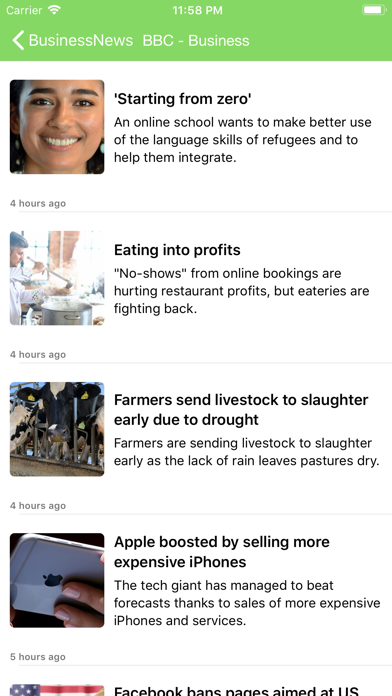 Business News Pro - RSS Feeder screenshot 3