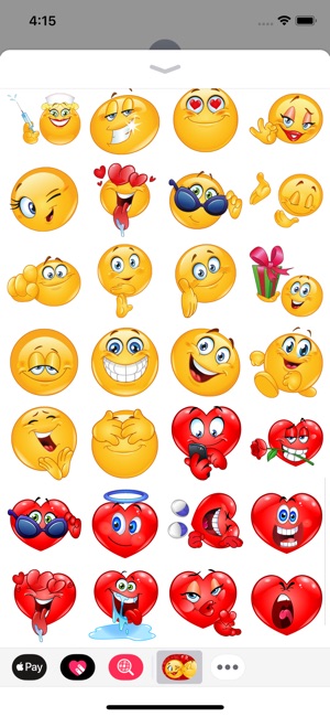 I Love You Emoji Stickers On The App Store