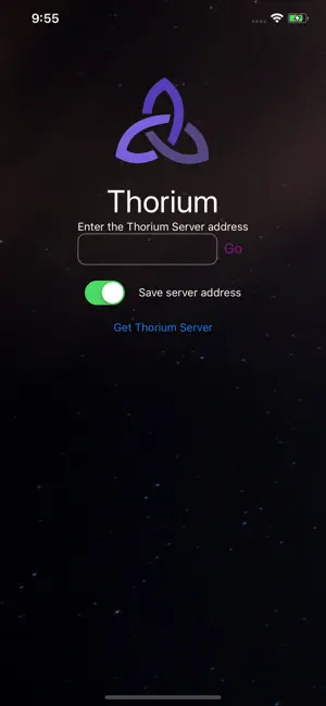 Captura de Pantalla 1 Thorium Mobile iphone