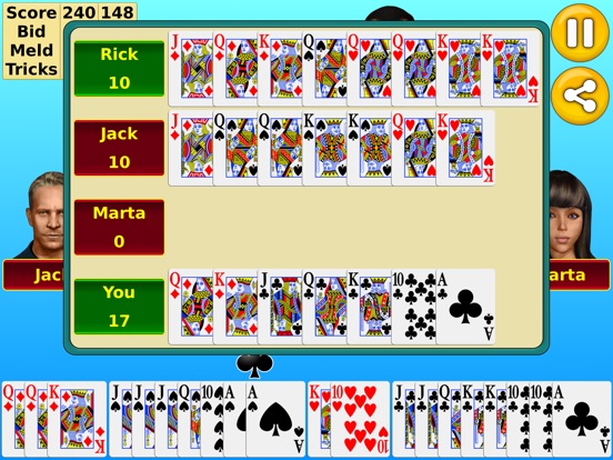 play pinochle free against computer