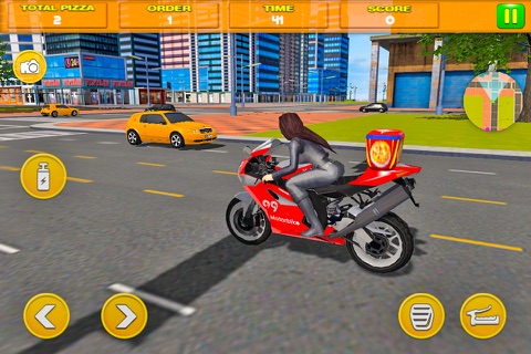 Motorbike Pizza Delivery Boy screenshot 2
