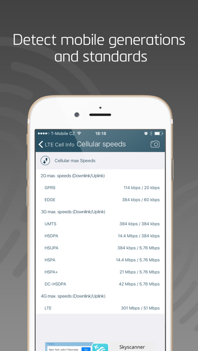 LTE Cell Info: Network Status Screenshot 2