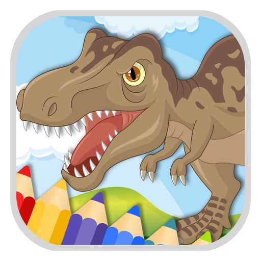 Dinosaur Coloring -Animal Book iOS App
