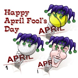 April Fool Sports Stickers