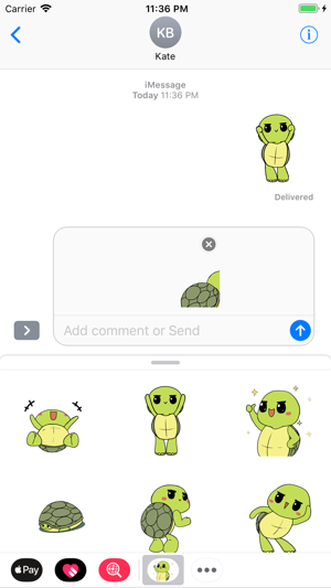 Happy Little Turtle Stickers(圖1)-速報App