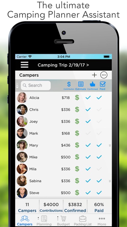 Pro Camping Planner