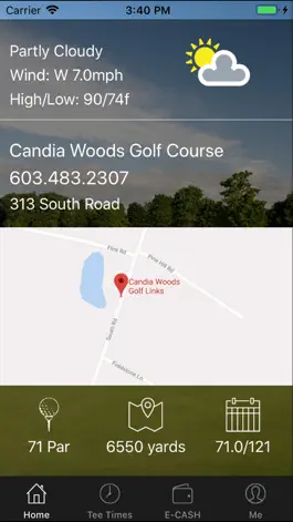 Game screenshot Candia Woods Golf Tee Times hack