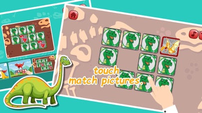 Dinosaurs park magic puzzle screenshot 4